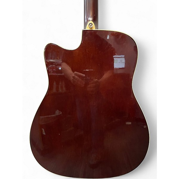 Used Yamaha FX335C Sunburst Acoustic Electric Guitar
