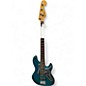Used Fender American Deluxe Jazz Bass TEAL Electric Bass Guitar thumbnail