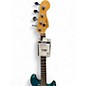 Used Fender American Deluxe Jazz Bass TEAL Electric Bass Guitar