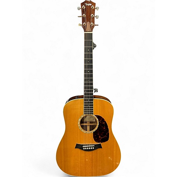 Used Taylor DN8 (LR BAGGS EQUIPPED) Natural Acoustic Electric Guitar
