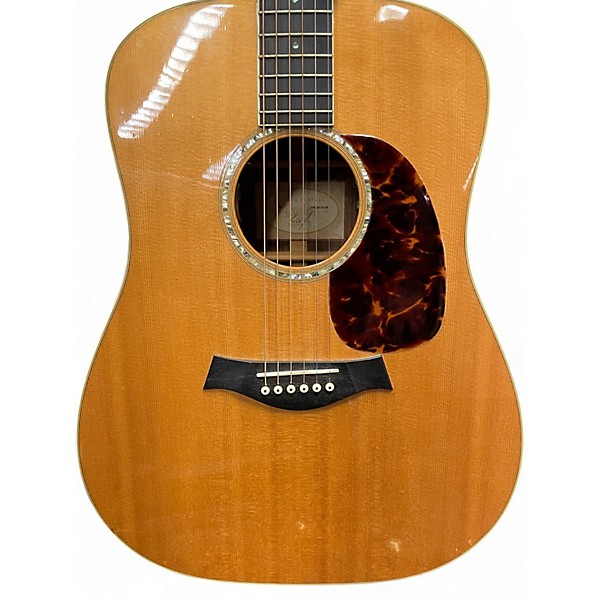 Used Taylor DN8 (LR BAGGS EQUIPPED) Natural Acoustic Electric Guitar