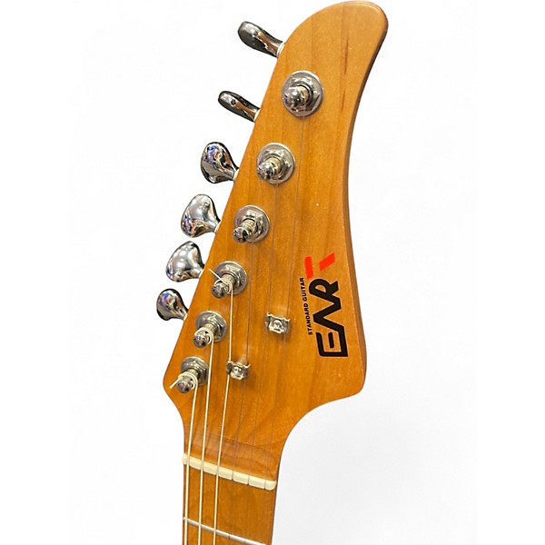 Used Eart TL-380 Gold Solid Body Electric Guitar