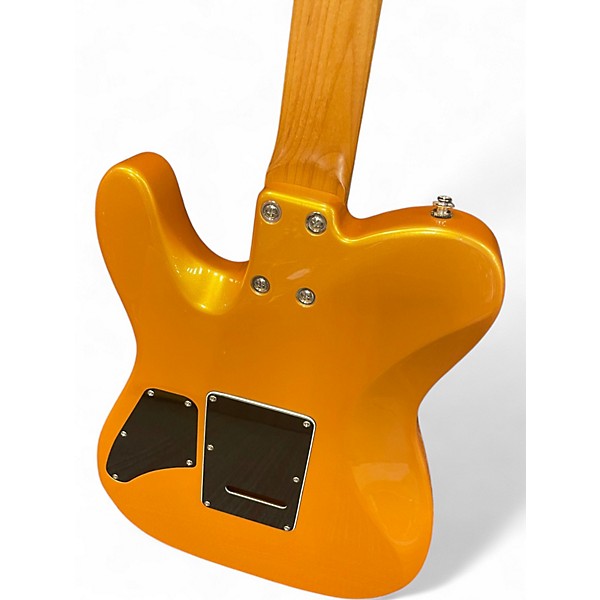 Used Eart TL-380 Gold Solid Body Electric Guitar
