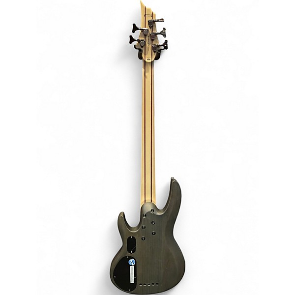 Used ESP LTD B-205 Trans Gray Electric Bass Guitar
