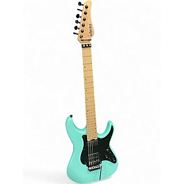 Used Schecter Guitar Research Sun Valley Super Shredder Seafoam Green Solid Body Electric Guitar
