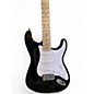 Used 2025 Squier Affinity Stratocaster Black Solid Body Electric Guitar