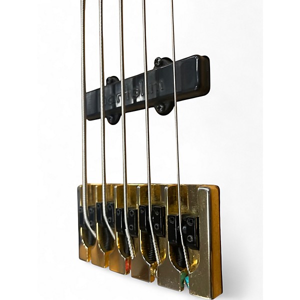 Used 2011 Warrior Isabella Bass 5 Natural Electric Bass Guitar