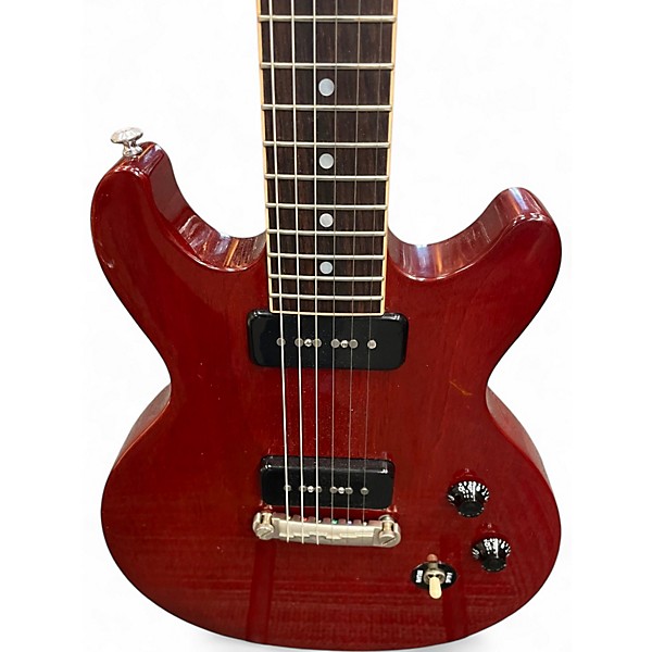 Used Gibson 2015 les paul double cut 100 robot Heritage Cherry Solid Body Electric Guitar