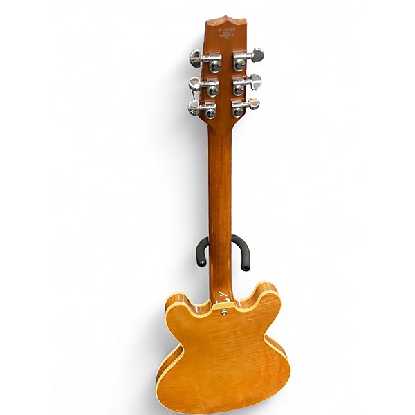 Used Heritage ed roman blues deluxe Antique Natural Hollow Body Electric Guitar
