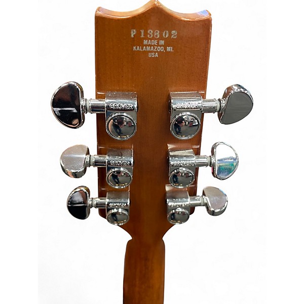 Used Heritage ed roman blues deluxe Antique Natural Hollow Body Electric Guitar