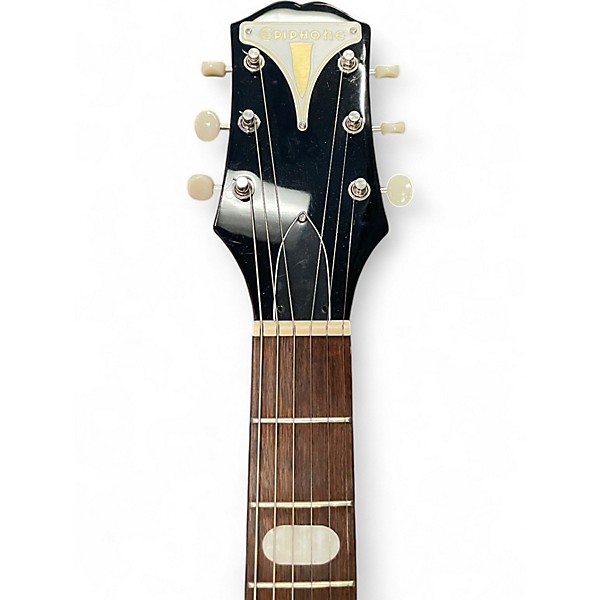 Used Epiphone 50th Anniversary 1962 Reissue Crestwood Custom Cherry Solid Body Electric Guitar