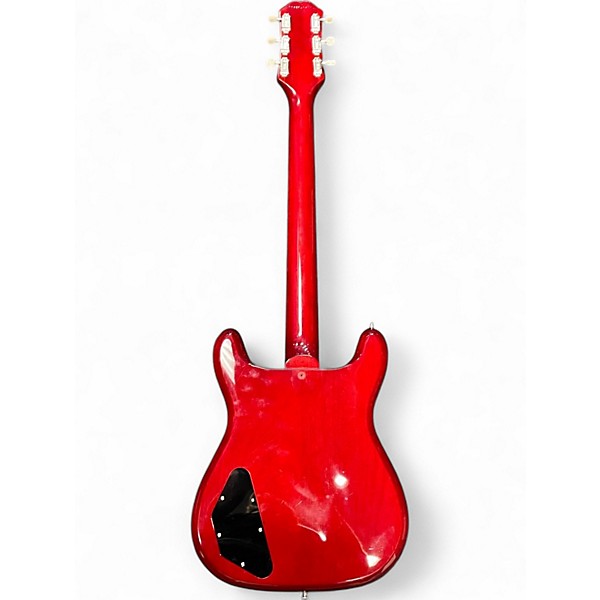 Used Epiphone 50th Anniversary 1962 Reissue Crestwood Custom Cherry Solid Body Electric Guitar