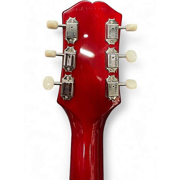 Used Epiphone 50th Anniversary 1962 Reissue Crestwood Custom Cherry Solid Body Electric Guitar