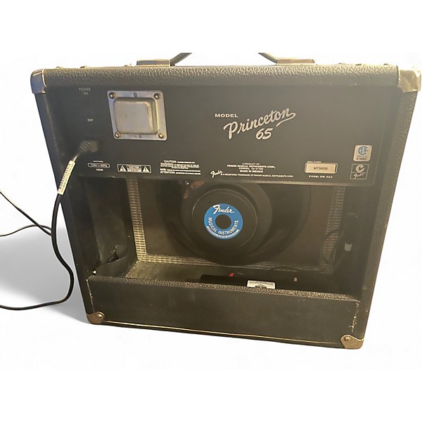 Used Fender Princeton 65 1x12 65W Guitar Combo Amp
