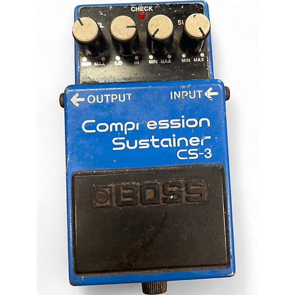 Used BOSS CS3 Compressor Sustainer Effect Pedal