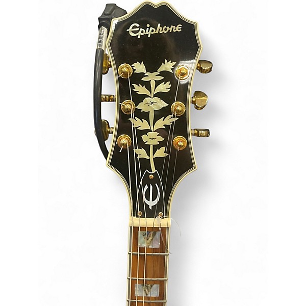 Used Epiphone Sheraton II Blue Hollow Body Electric Guitar