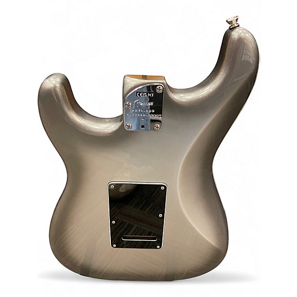 Used Fender AM PRO II STRAT HSS RW MERC Metallic Silver Solid Body Electric Guitar