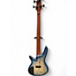 Used Ibanez SR600E blue starburst flat Electric Bass Guitar