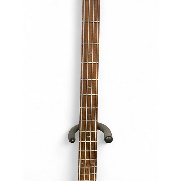 Used Ibanez SR600E blue starburst flat Electric Bass Guitar