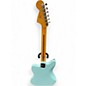 Used 2024 Squier Classic Vibe '70s Jaguar Daphne Blue Solid Body Electric Guitar