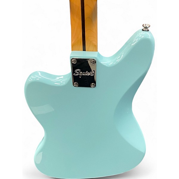 Used 2024 Squier Classic Vibe '70s Jaguar Daphne Blue Solid Body Electric Guitar