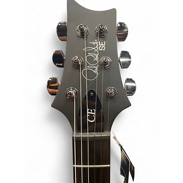 Used PRS CE24 Black Solid Body Electric Guitar