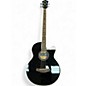 Used Ibanez AEB5E Black Acoustic Bass Guitar thumbnail
