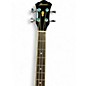 Used Ibanez AEB5E Black Acoustic Bass Guitar