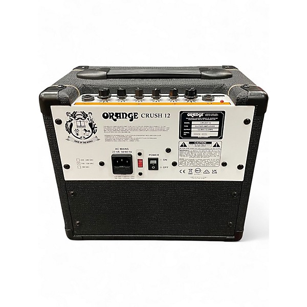Used Orange Amplifiers Crush 12 Guitar Combo Amp