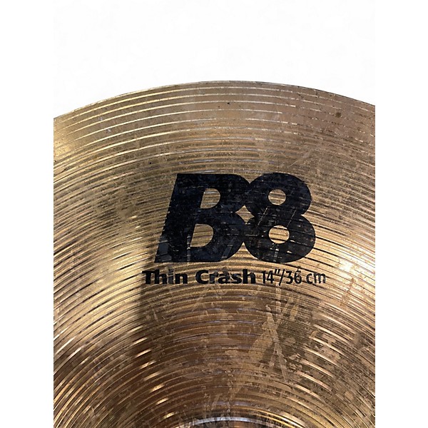 Used SABIAN 14in B8 Crash Cymbal