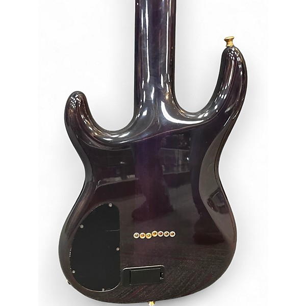 Used Carvin 727 Trans Purple Solid Body Electric Guitar
