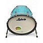 Used Ludwig 3 Piece Classic Maple Glacier Blue Drum Kit