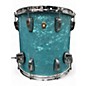 Used Ludwig 3 Piece Classic Maple Glacier Blue Drum Kit