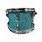 Used Ludwig 3 Piece Classic Maple Glacier Blue Drum Kit