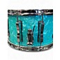 Used Ludwig 14in Classic Maple Snare Glacier Blue Drum