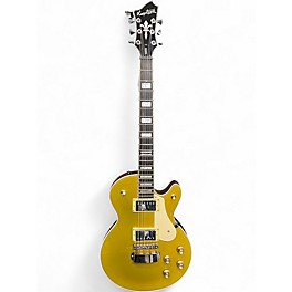 Used Hagstrom Super Swede Gold Top Solid Body Electric Guitar
