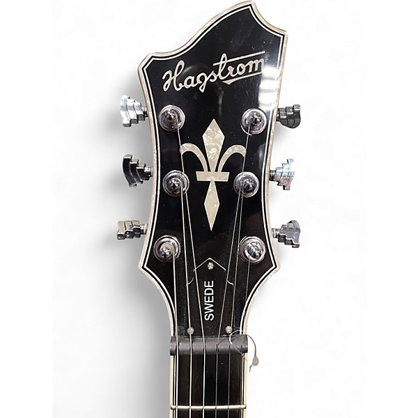 Used Hagstrom Super Swede Gold Top Solid Body Electric Guitar