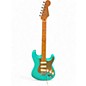 Used Squier 40th anniversary Seafoam Green Solid Body Electric Guitar thumbnail