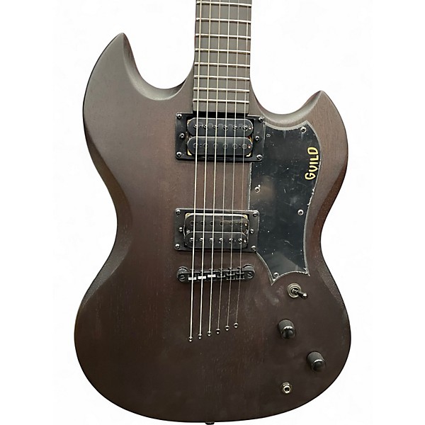Used 2026 Guild POLARA NIGHT EDITION VINTAGE WALNUT Solid Body Electric Guitar