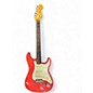 Used 2020s Fender AMERICAN VINTAGE II 1961 REISSUE STRATOCASTER FIESTA RED Solid Body Electric Guitar thumbnail