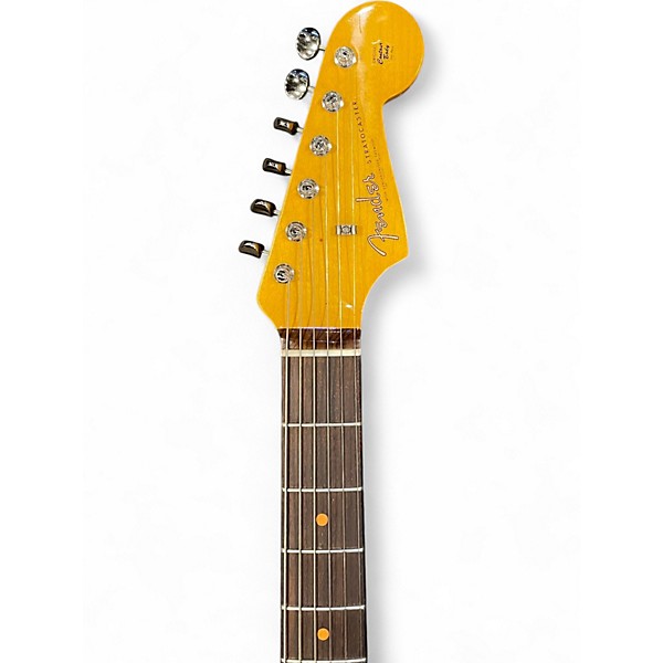 Used 2020s Fender AMERICAN VINTAGE II 1961 REISSUE STRATOCASTER FIESTA RED Solid Body Electric Guitar