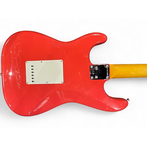 Used 2020s Fender AMERICAN VINTAGE II 1961 REISSUE STRATOCASTER FIESTA RED Solid Body Electric Guitar