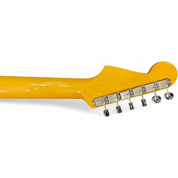 Used 2020s Fender AMERICAN VINTAGE II 1961 REISSUE STRATOCASTER FIESTA RED Solid Body Electric Guitar