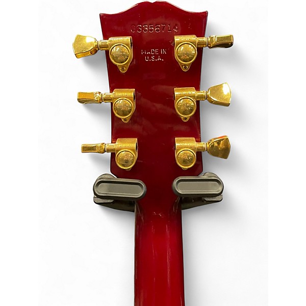 Used Gibson ES 137 custom Candy Apple Red Hollow Body Electric Guitar
