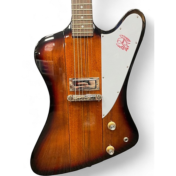 Used Epiphone Joe Bonamassa Treasure Firebird Tobacco Sunburst Solid Body Electric Guitar
