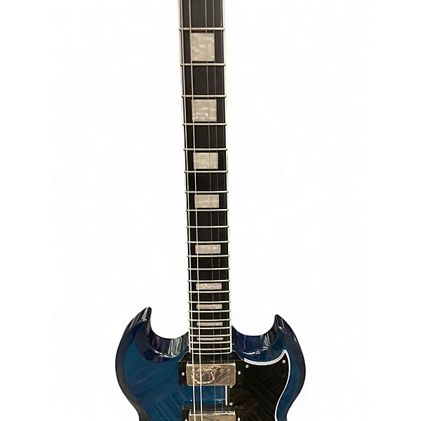 Used Epiphone SG CUSTOM VIPER BLUE Solid Body Electric Guitar