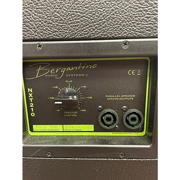 Used Bergantino ntx210 Bass Cabinet