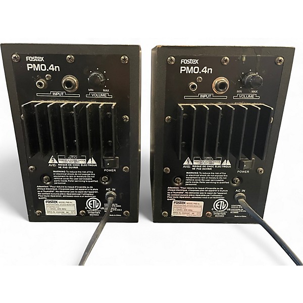 Used Fostex pmo.4n pair Powered Monitor
