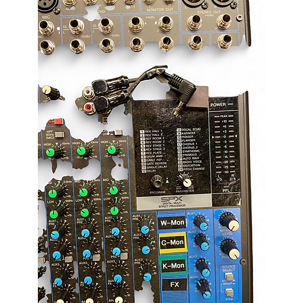 Used Yamaha MG16XU Unpowered Mixer