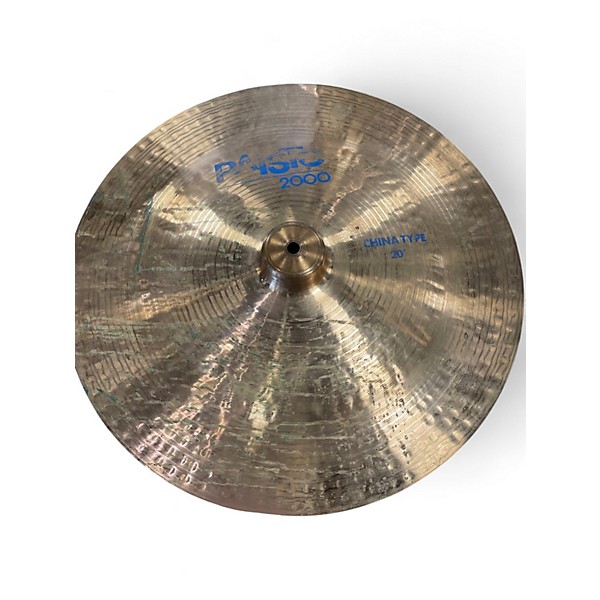 Used Paiste 20in 2000 Series Colorsound China Cymbal